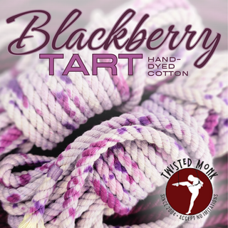 Blackberry Tart: Hand-Dyed Cotton