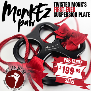 MonkEz Paw Signature Suspension Plate