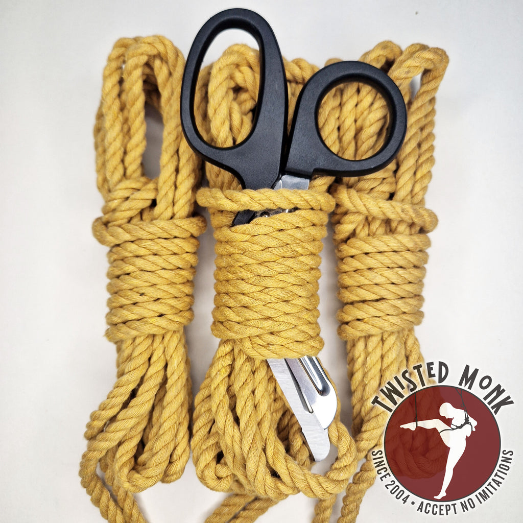 Violet Hemp Rope - The Twisted Monk