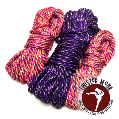 Hand-Spun Sparkle Bamboo Rope